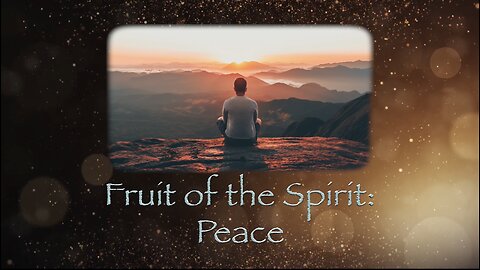 Sacred Worship Service | Message Title: Fruit of the Spirit: Peace | John McFarland | 11-09-2024