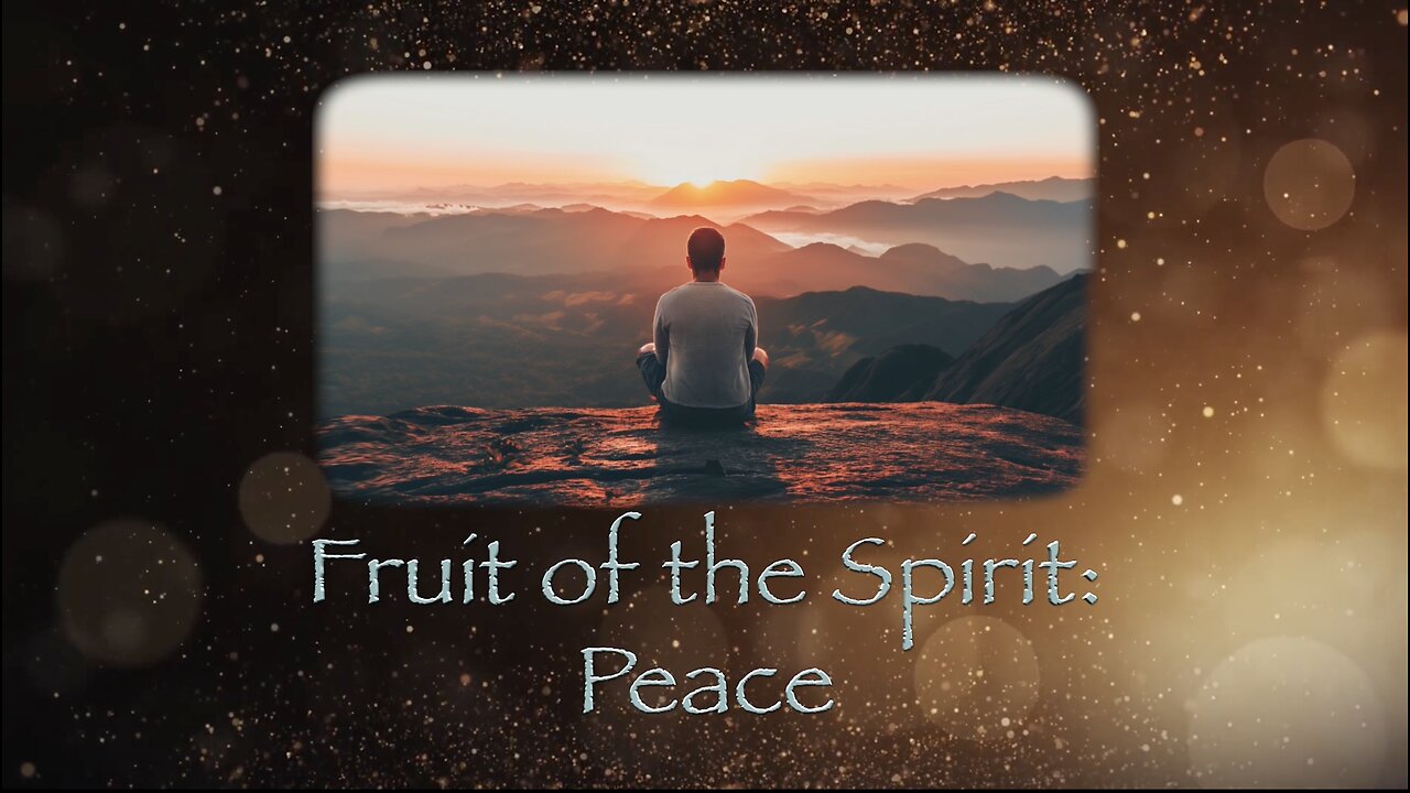 Sacred Worship Service | Message Title: Fruit of the Spirit: Peace | John McFarland | 11-09-2024