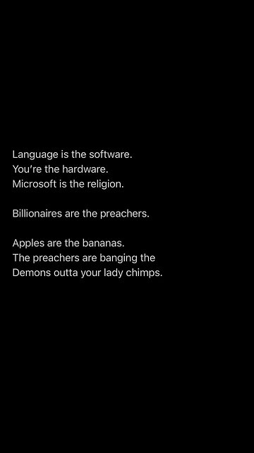 Mon.key = money, the monks hold all the keys