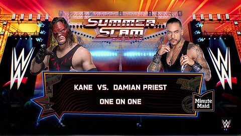 WWE 2k25 Kane vs Damian Priest
