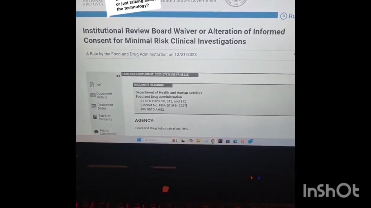 The "Cures Act" On Informed Consent