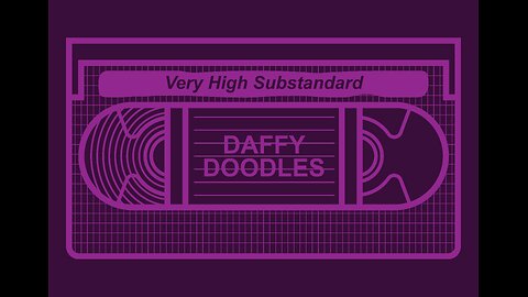 DAFFY DOODLES on VHS
