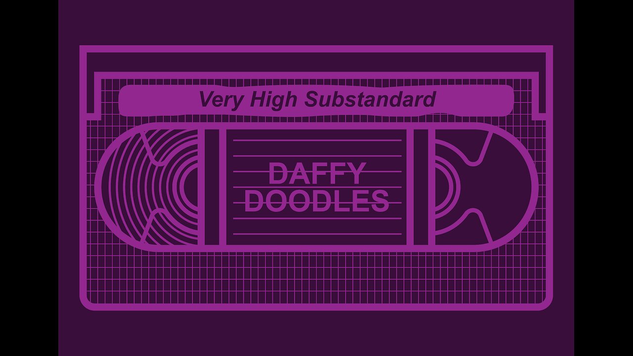 DAFFY DOODLES on VHS