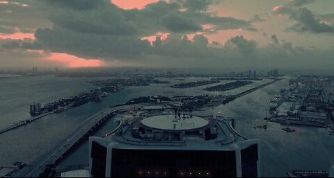 Capturing Miami Beach Sunrise from One Thousand Museum Helipad 🌅 | A Photographer's Dream