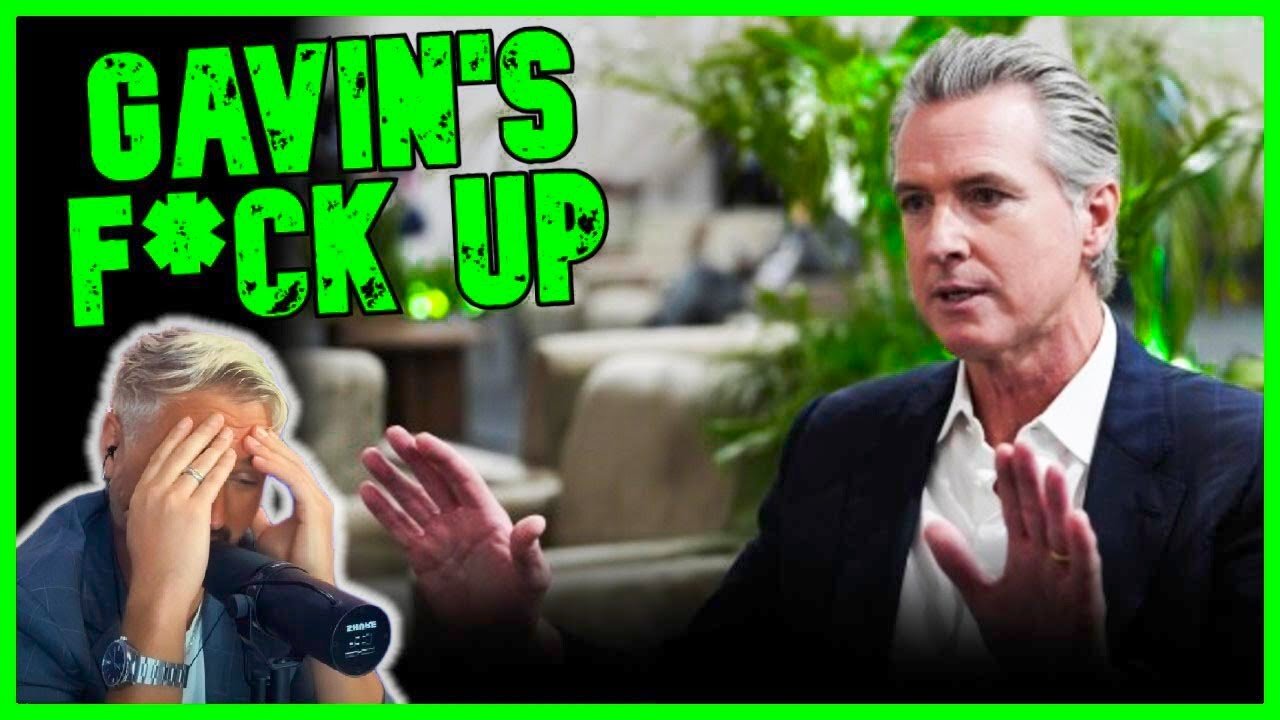 GAVIN NEWSOM F*CKED UP BIG TIME | The Kyle Kulinski Show