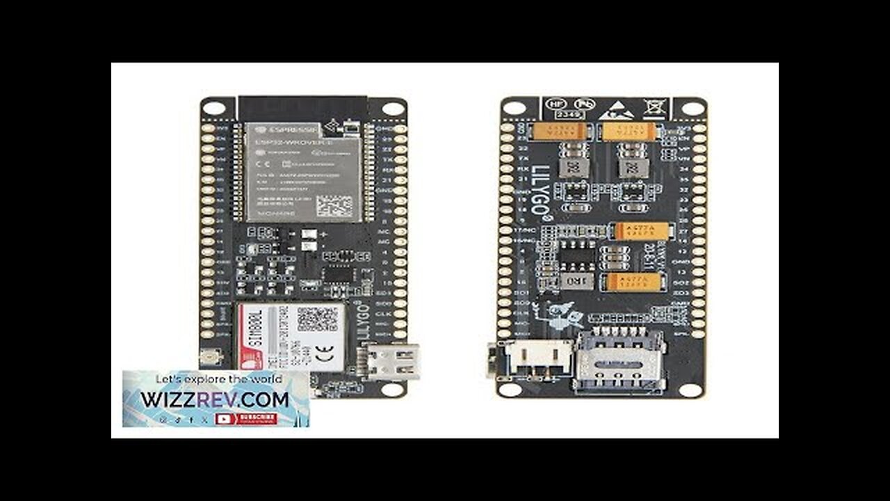 LILYGO® T-Call V1.4 SIM800L ESP32 Wireless Module SIM Antenna WiFi bluetooth Development Review