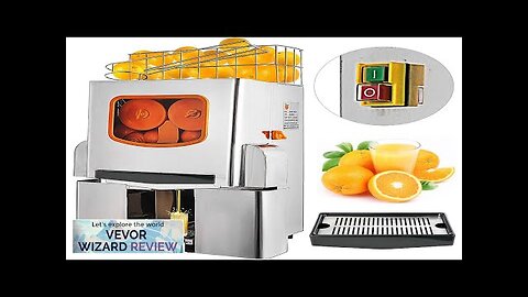 VEVOR Commercial Juicer Machine 110V Juice Extractor 120W Orange Squeezer for 22-30 Review