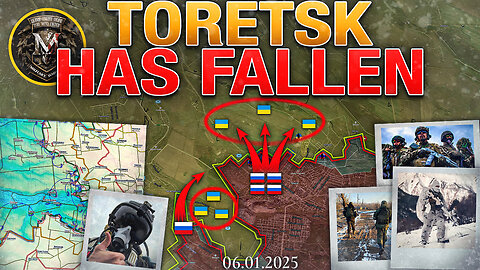 Cold War II❄️The Kursk Adventure 2.0🤡Toretsk Was taken By The Russians⚔️ Military Summary 2025.01.06