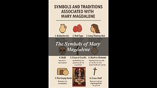 Symbols of Mary Magdalene & Pepin The Short and The Carolingian Kings