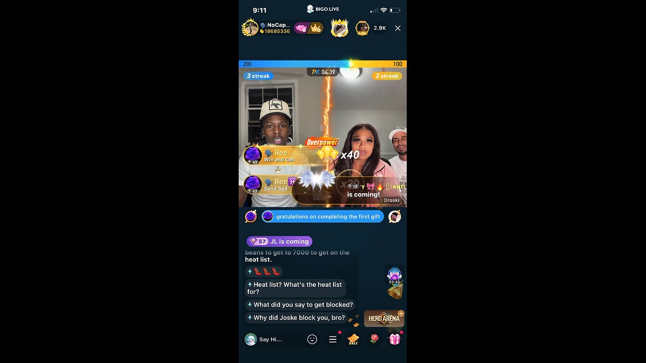 Nocap joins PK with Droski , mocha and GG 👀 who put that shhh on on