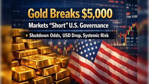 Why Gold Exploded to $5,079: Fiscal Brinkmanship, Shutdown Deadline (Jan 31), EU-India Pivot