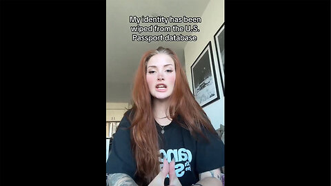 MY IDENTITY HAS BEEN WIPED FROM THE U.S. PASSPORT DATABASE