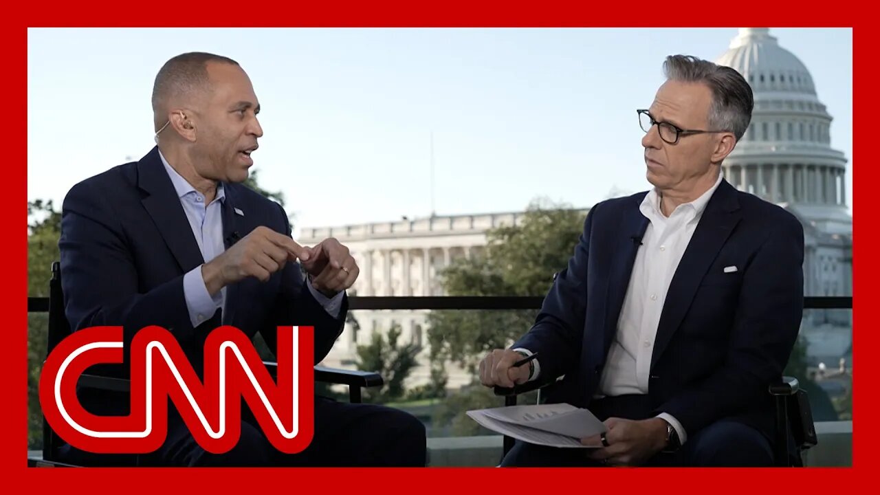 Rep Jeffries says he hasn't heard from WH since Monday as government shuts down