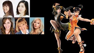 Video Game Voice Comparison- Ling Xiaoyu (Tekken)