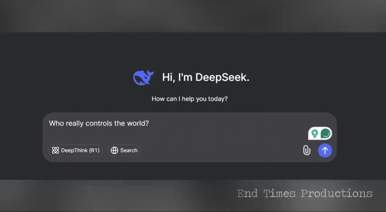 💥Deepseek AI... I Asked Deepseek Who really controls the world... 👀