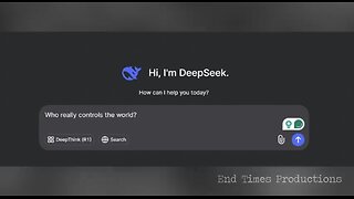 💥Deepseek AI... I Asked Deepseek Who really controls the world... 👀