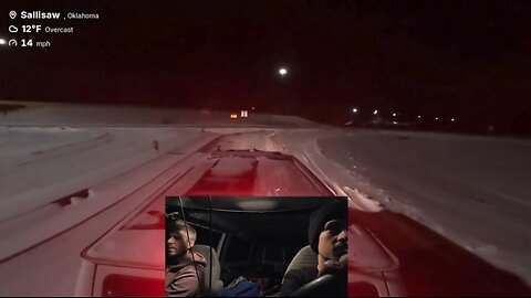 ❄️ SHOOVY (KICK) ROAD TRIPPIN IN THE SNOW THROUGH THE WORST WINTER STORM IN OKLAHOMA 1-25-26