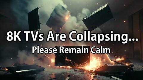 8K TVs Are Collapsing… Please Remain Calm