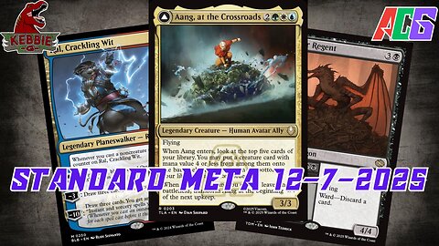 Watching The Standard Meta 11-17-25 to 11-23-25 | Magic the Gathering | MTG Metagame Analysis