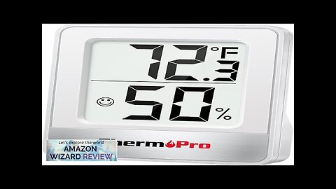 ThermoPro TP49 Digital Hygrometer Indoor Thermometer Humidity Meter Room Thermometer Review