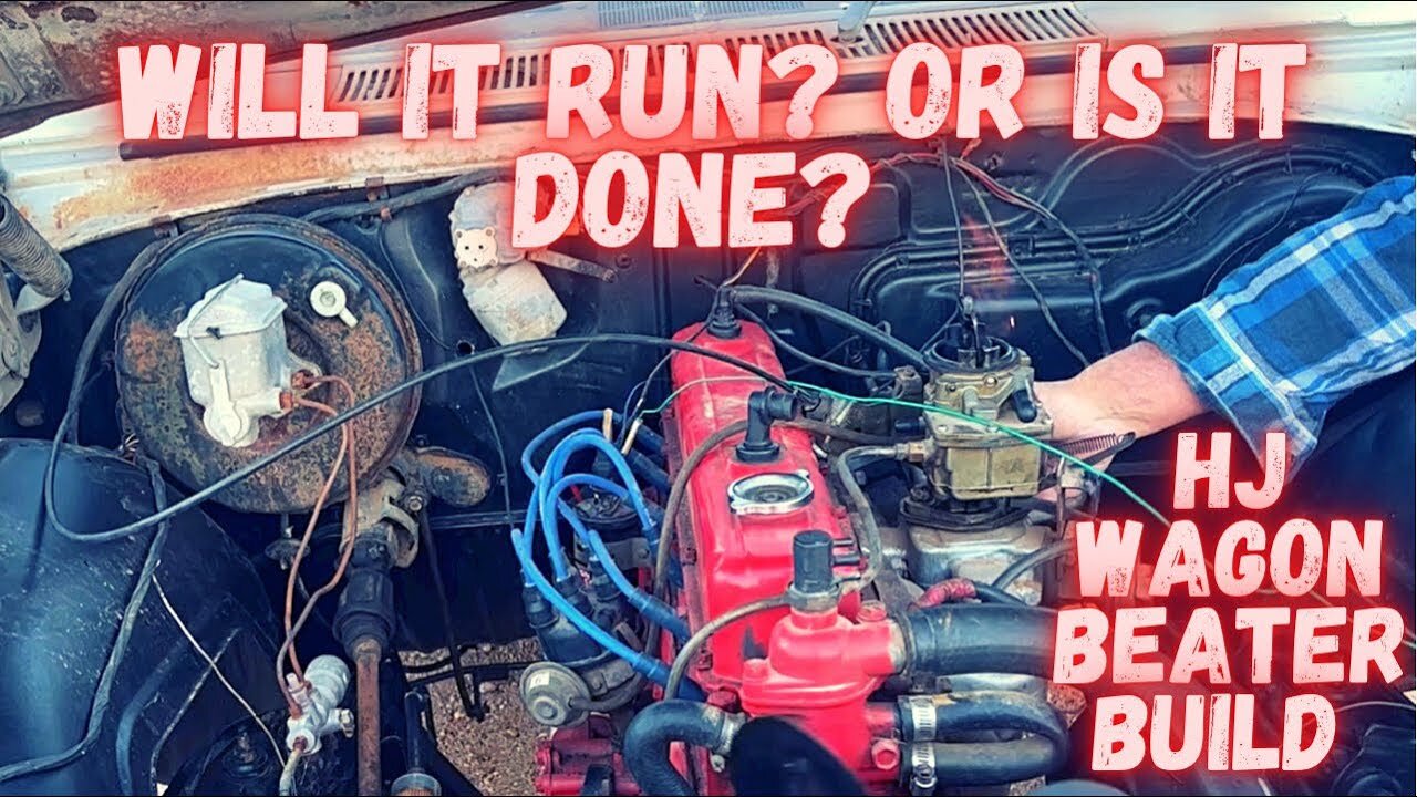 WILL IT RUN AFTER 8 YEARS?? - HJ WAGON BEATER BUILD EP2