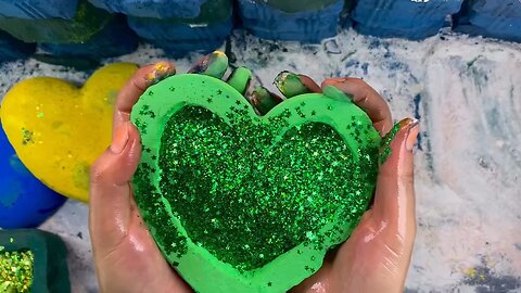 green 🟢beans chalk asmr