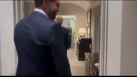 JD's first visit to the Oval Office