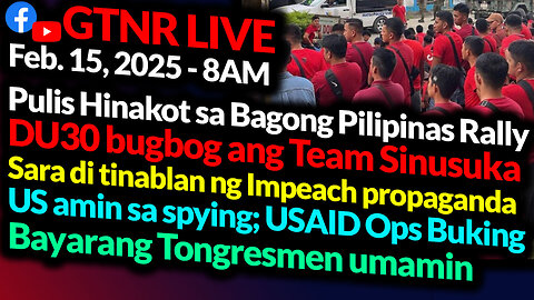 Pulis Hinakot sa Bagong Pilipinas Rally | Bayarang NGO Gutom Sa USAID | GTNR Ka Mentong and Ka Ado