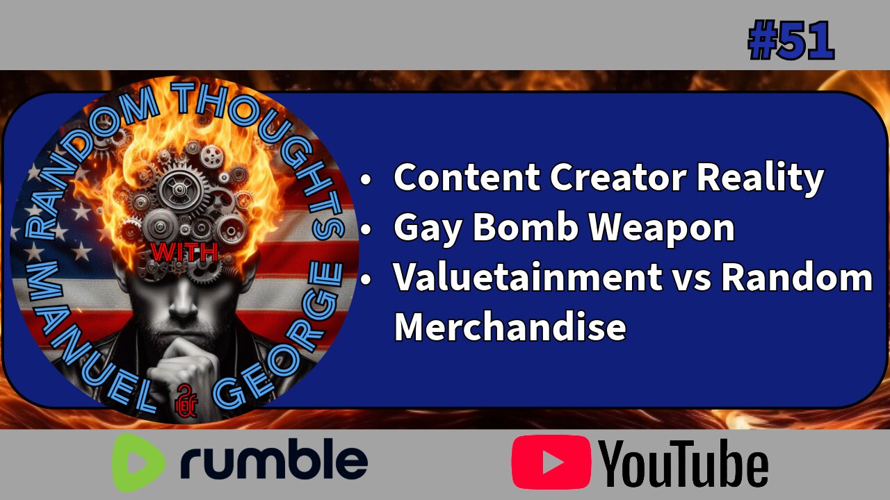 Content Creator Reality, Gay Bomb Weapon, and Valuetainment vs Random Merchandise