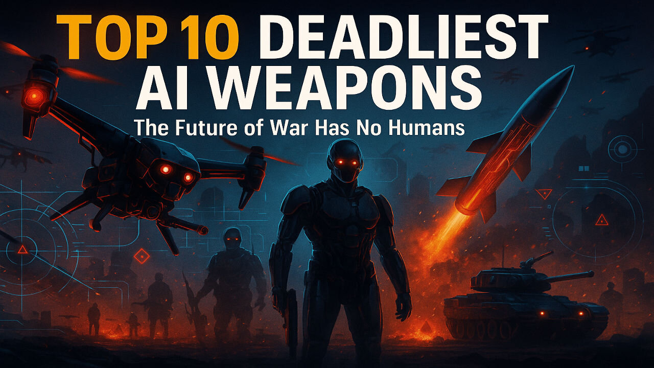 AI Weapons Just Crossed the Line — These Machines Can Kill Without Permission 😳⚠️