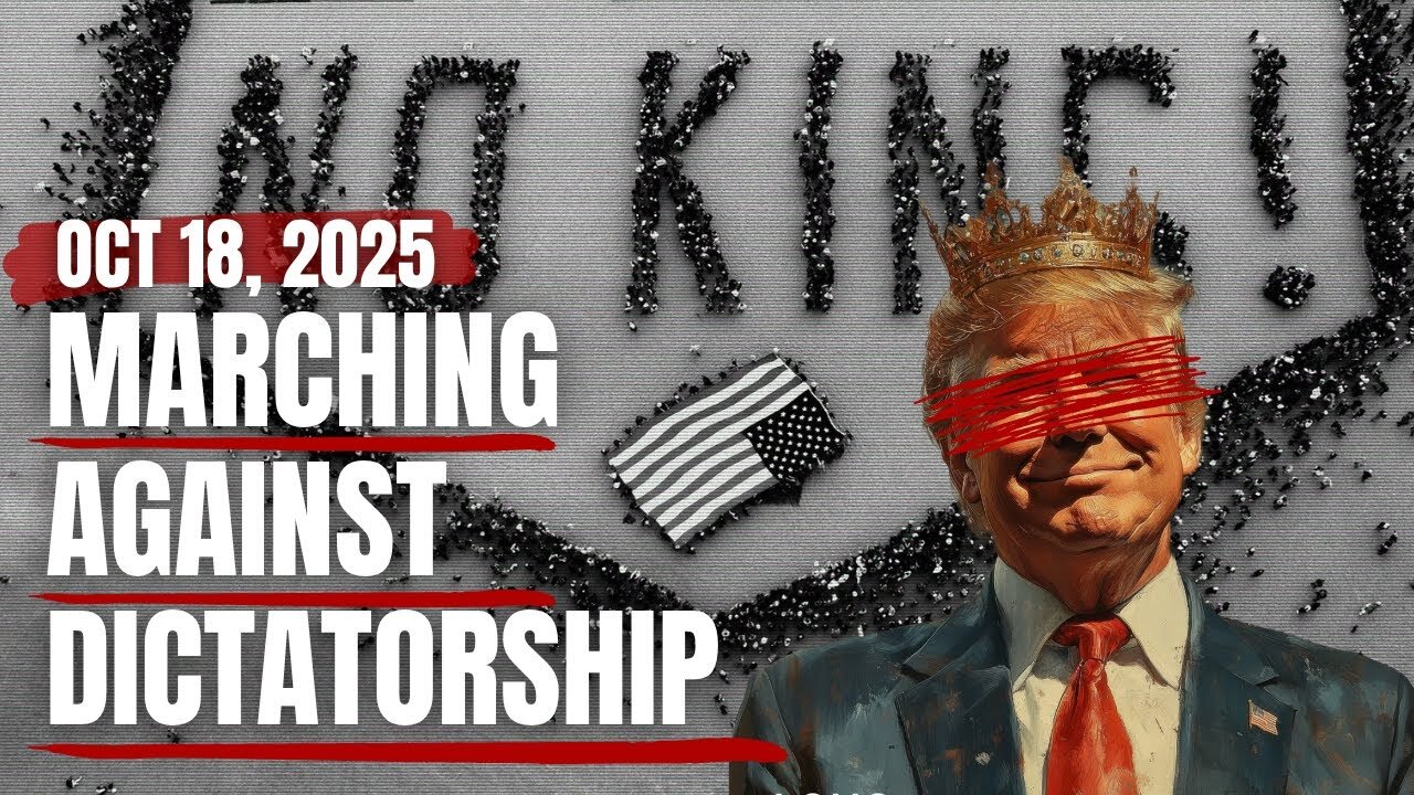 MILLIONS take to the STREETS to say NO KINGS