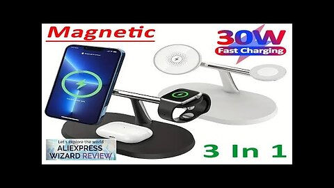 Magnetic Wireless Charger Stand for iPhone 15 14 13 12 Pro Max Review