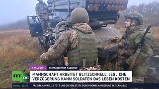 Exklusiv: Frontabschnitt Kupjansk – Selbstfahrlafette im Einsatz