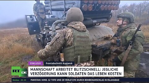 Exklusiv: Frontabschnitt Kupjansk – Selbstfahrlafette im Einsatz