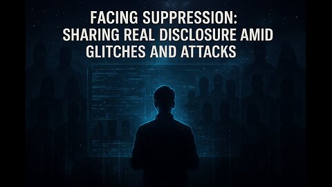 Facing Suppression: Sharing Real Disclosure Amid Glitches and Attacks