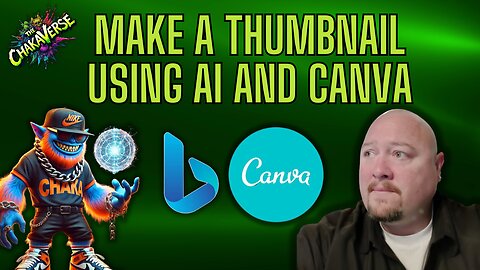 HOW TO: Make a thumbnail using AI and Canva