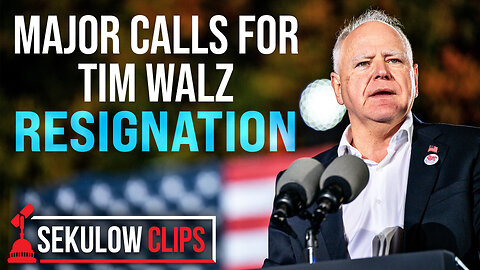 Major Calls for Tim Walz Resignation