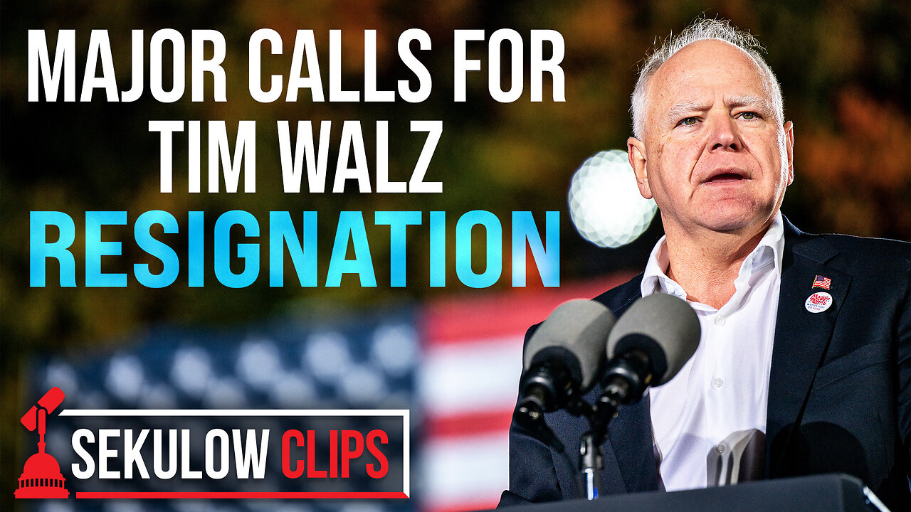 Major Calls for Tim Walz Resignation
