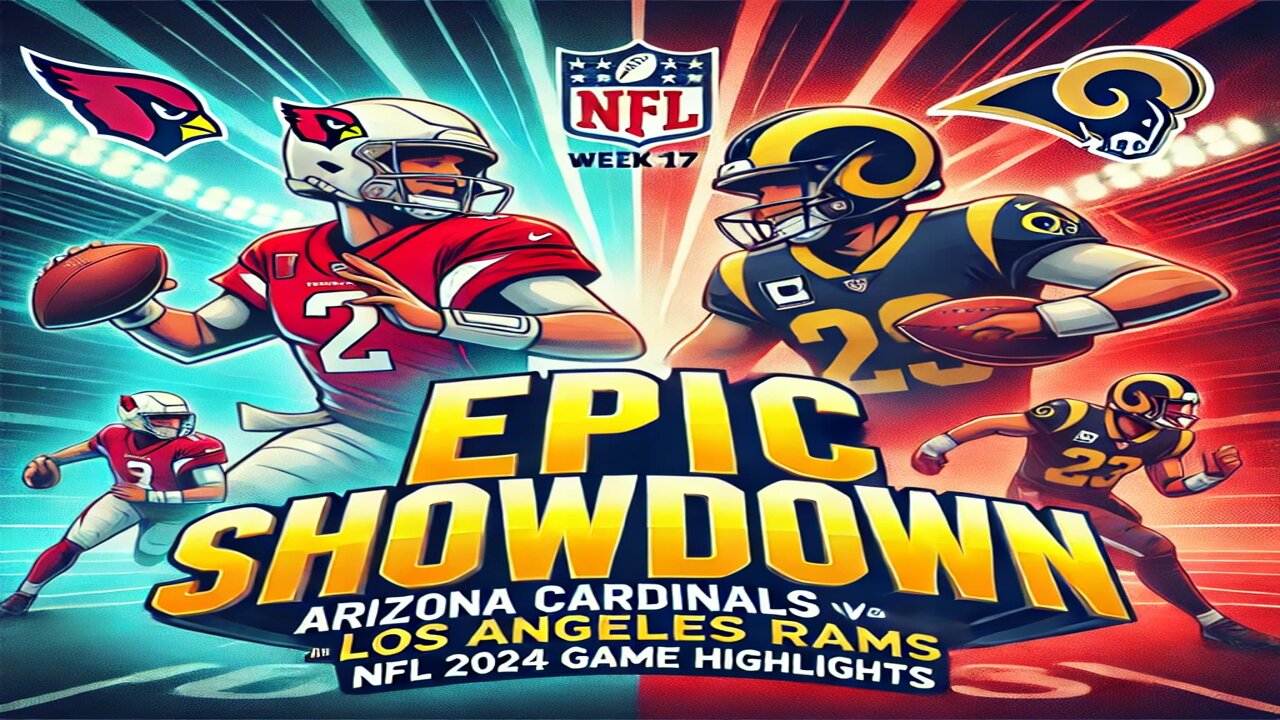 Epic Showdown: Arizona Cardinals vs. Los Angeles Rams | NFL 2024 Week 17 Game Highlights