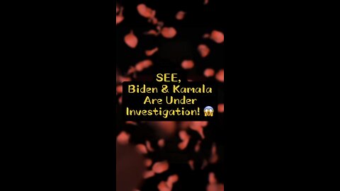 SEE, Biden And Kamala Are Under Investigation! 😁 #truth #lies #exposed #reveal #wakeup