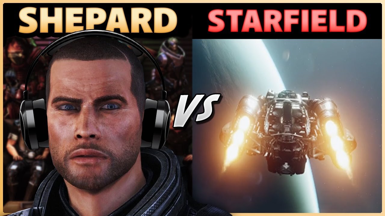 Dantics Video: Commander Shepard Plays Starfield - But Probably Shouldn't.. Again