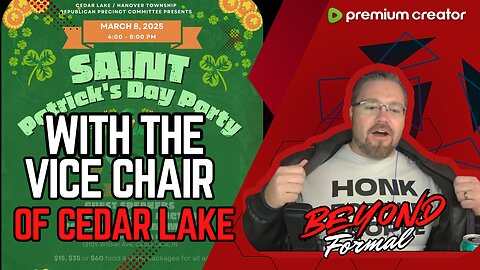 Cedar Lake's GOP Vice Chair Promotes St Patrick's Day Event