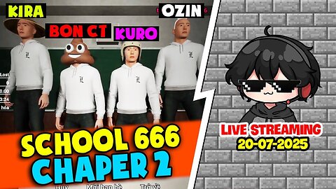 Why Does The Vlog Have 31 Seconds?! Play School 666 With Kuro, Bon CT, Ozin!