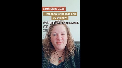 Earth Signs 2026 Tarot