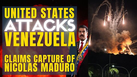 USA Starts War With Venezuela. Bombing Campaign. Maduro Reportedly Captured.