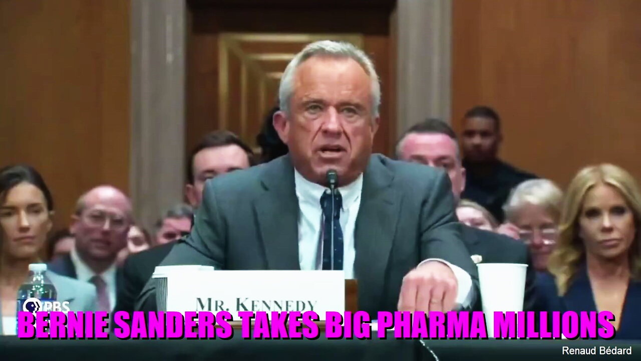 JFK JR ACCUSES BERNIE SANDERS OF TAKING MILLION FROM BIG PHARMA