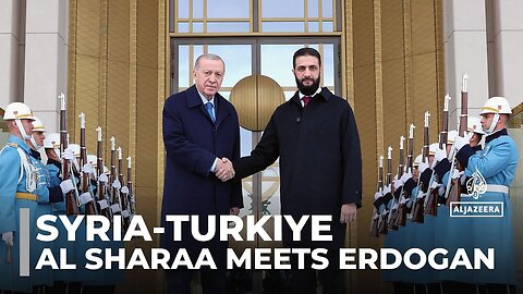 Syria's al-Sharaa, Turkiye's Erdogan talk Kurdish fighters, defence pacts