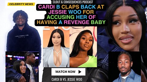 Cardi b CLAPS BACK at Jessie Woo for ACCUSING her of having a REVENGE BABY- What's Offset up to?