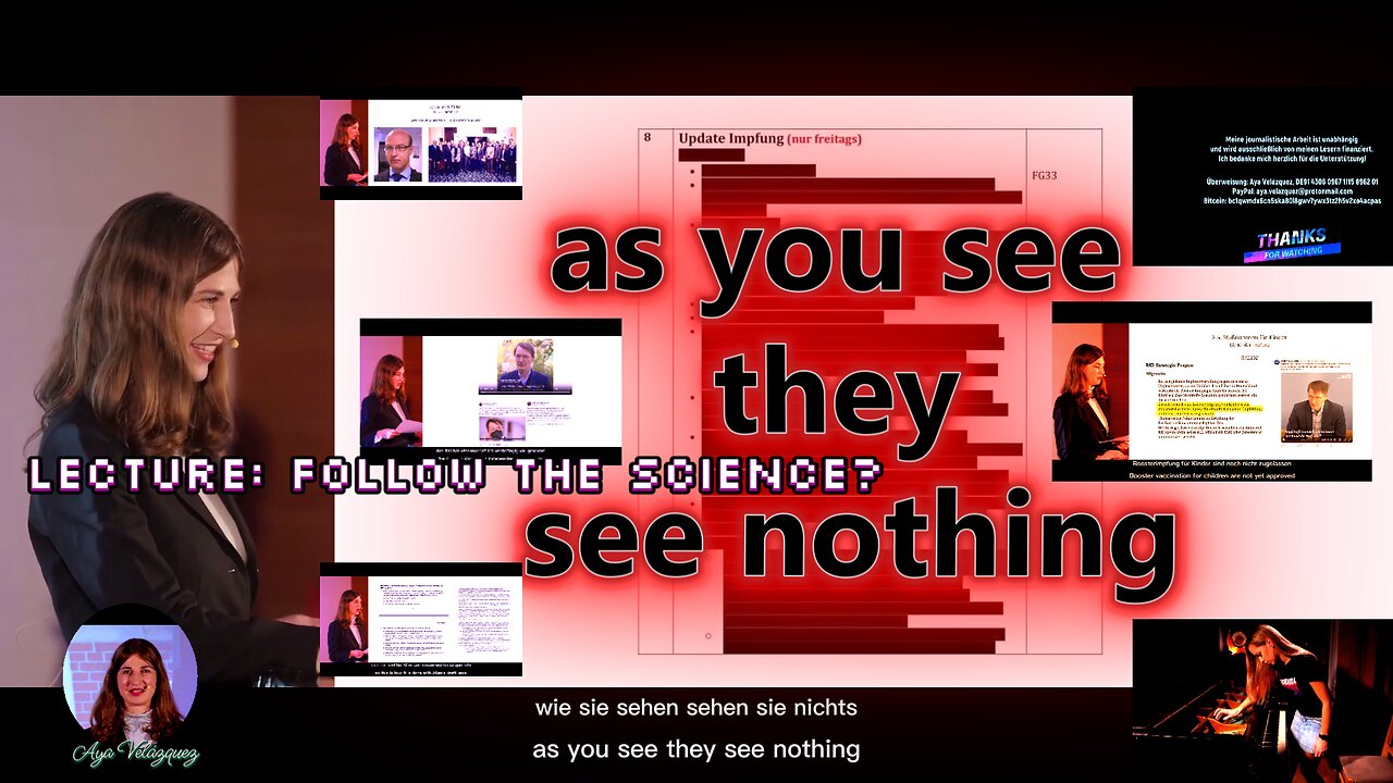 Follow the Science? - Aya Velázquez . Time - Gamazda