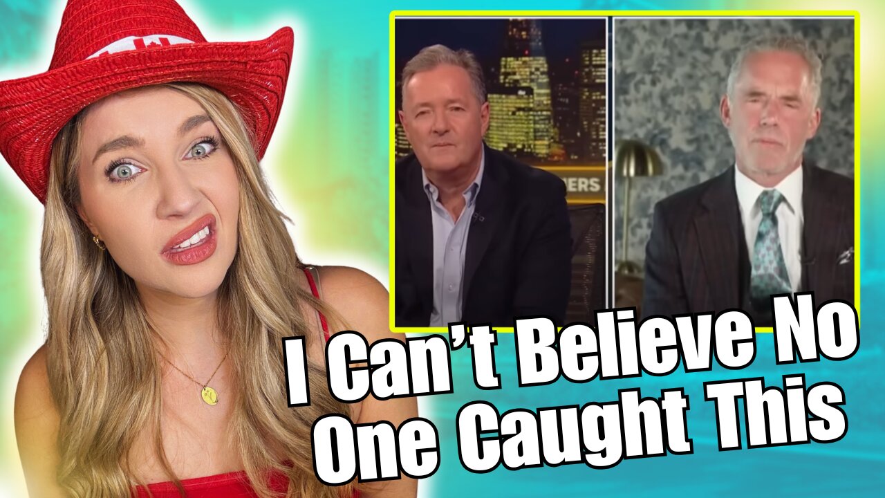YIKES! Jordan Peterson & Piers Morgan Notice Something in Trudeau’s Speech